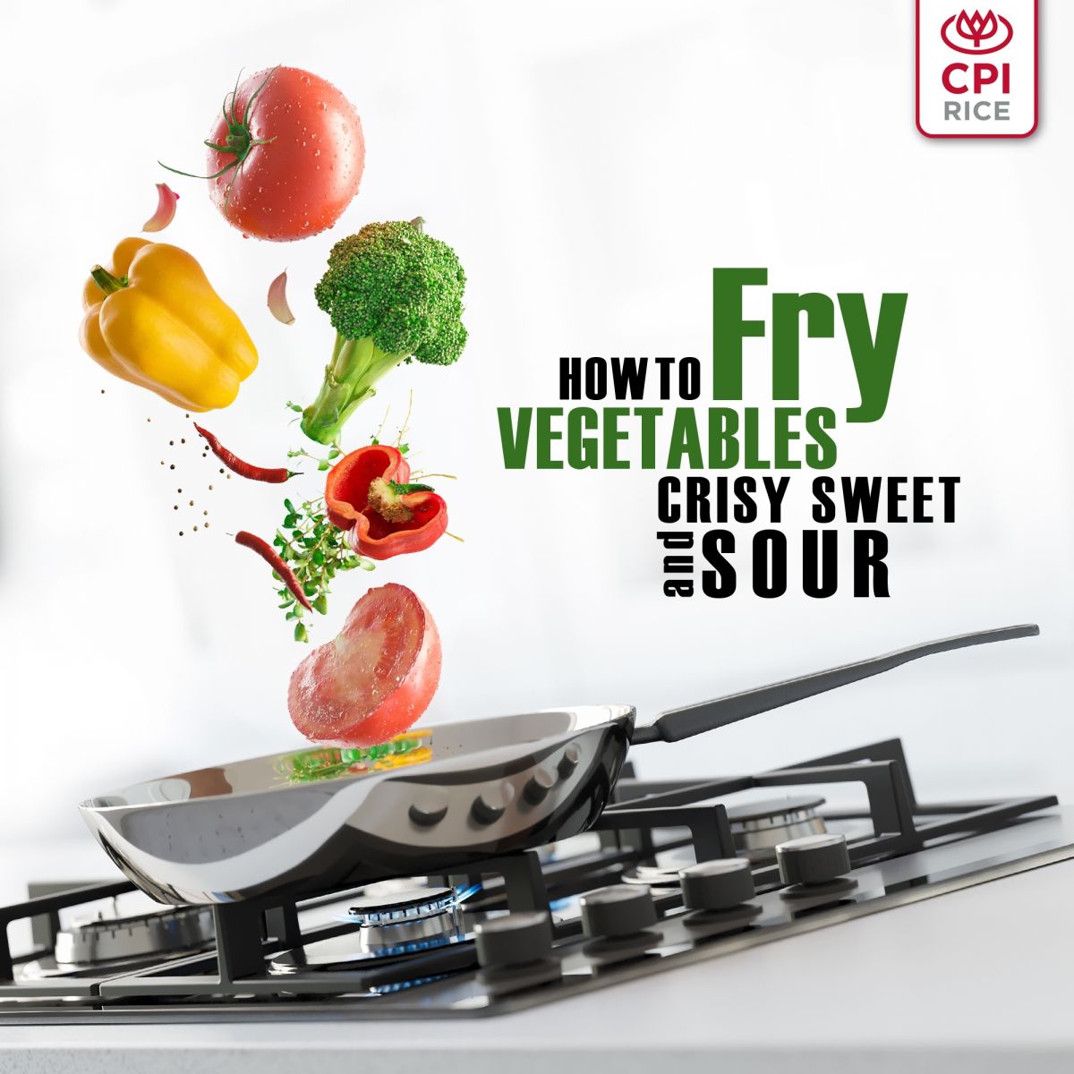 How To Fry Vegetables Crispy, Sweet And Colourful CP THAIRICE
