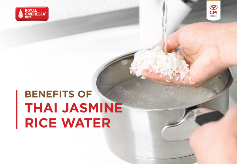 Benefits of Thai Jasmine rice water