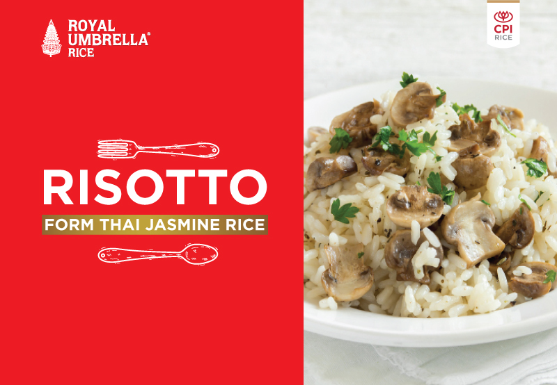 Risotto form thai jasmine rice