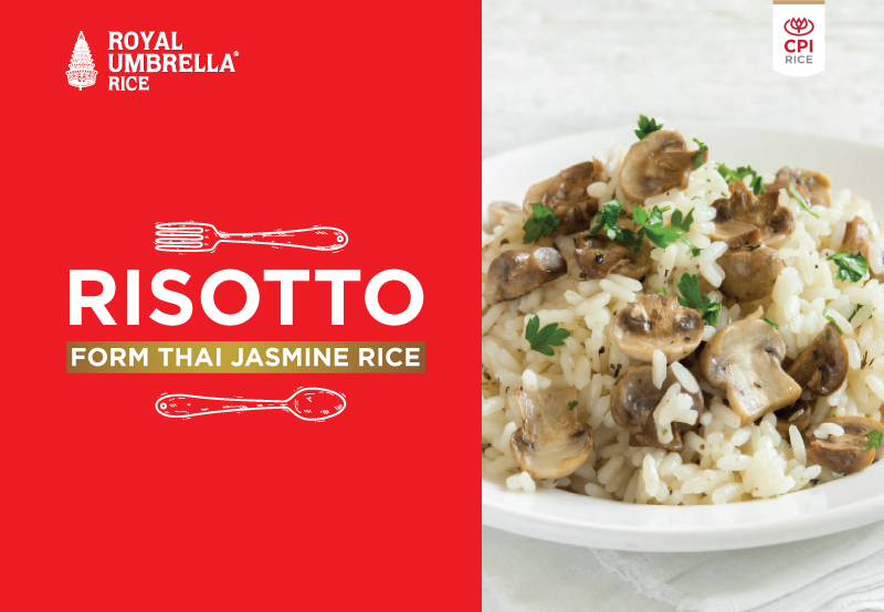 Risotto Form Thai Jasmine Rice Royal Umbrella