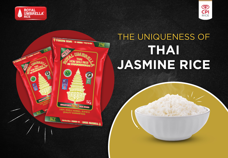 The uniqueness of Thai Jasmine Rice